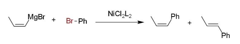 アルケニルグリニャール試薬の異性化